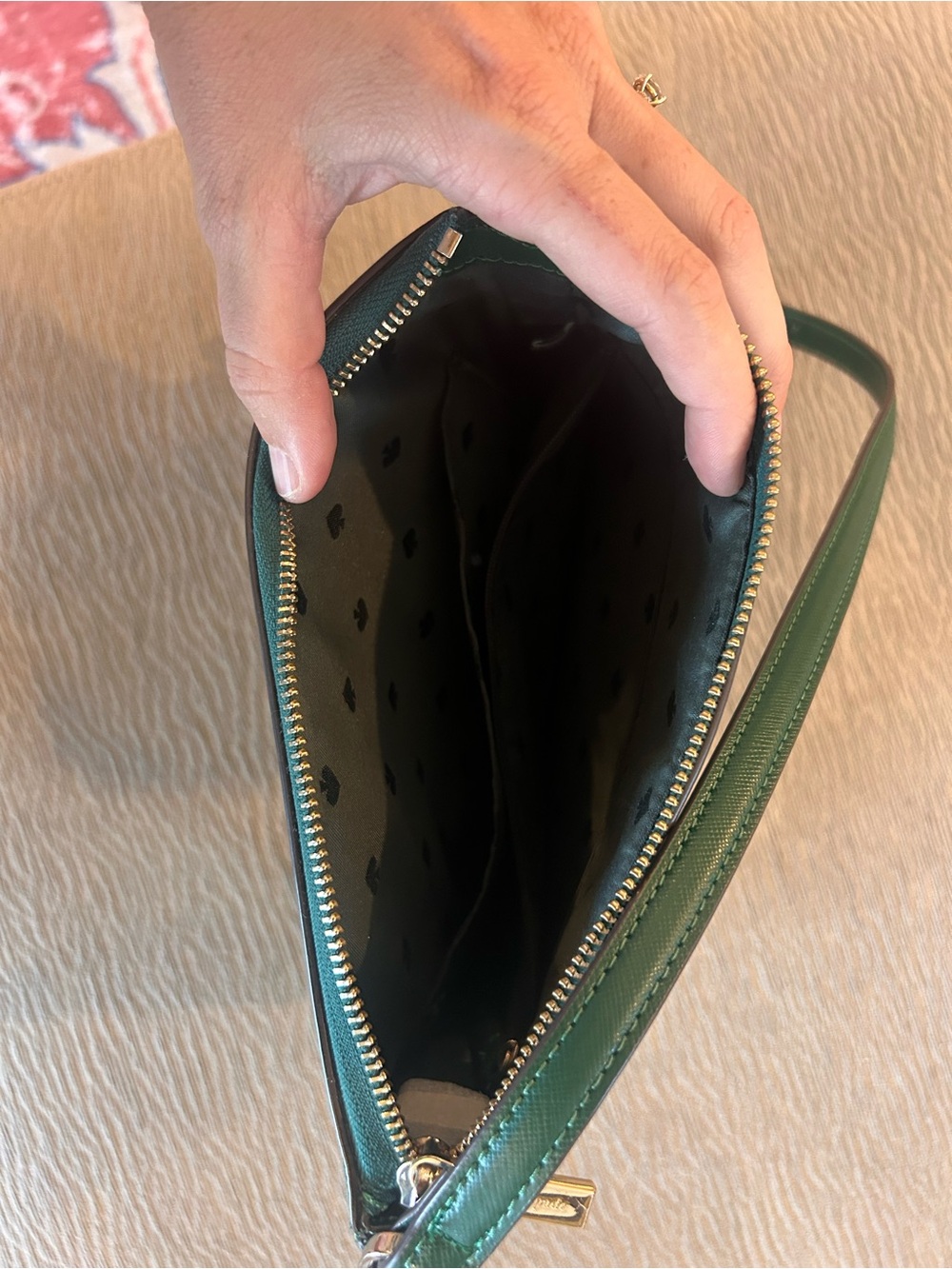kate spade Green Leather Shoulder Bag - Picture 3 of 3